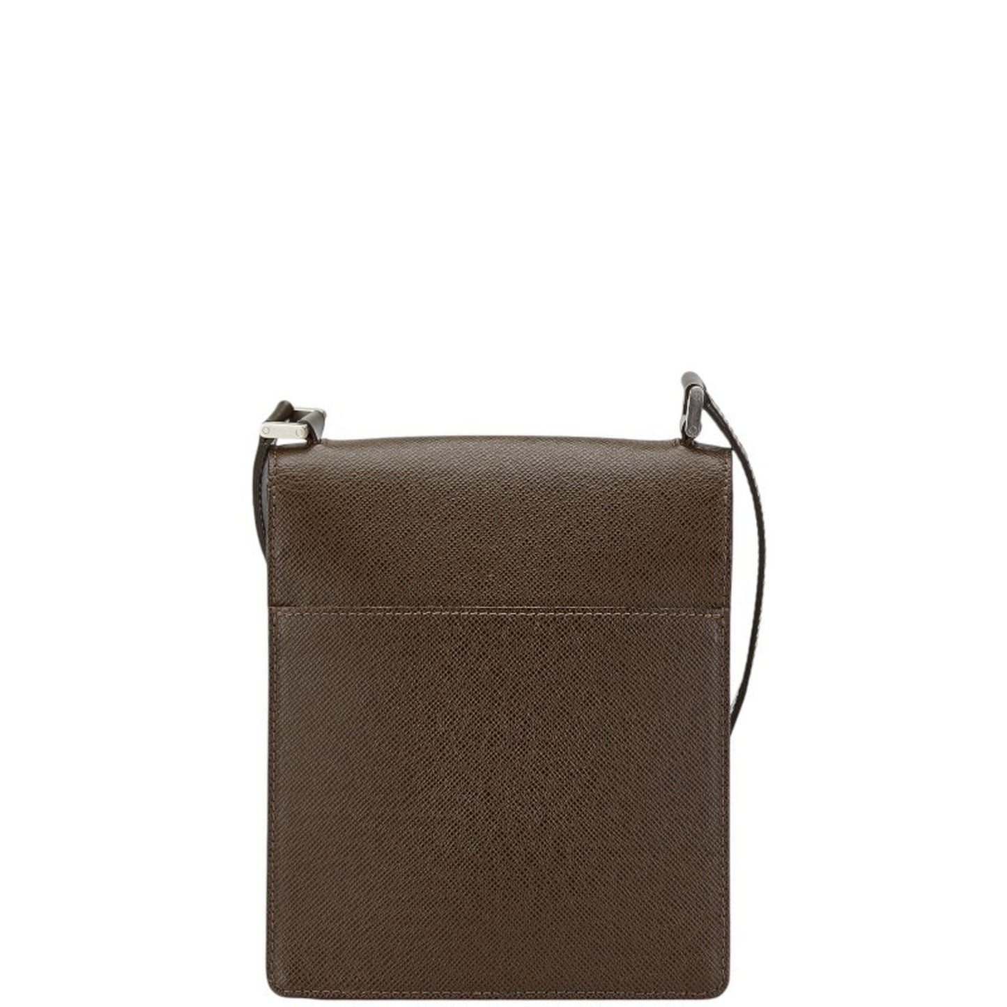 Louis Vuitton Brown Grizzly Leather Pochette Shoulder Bag