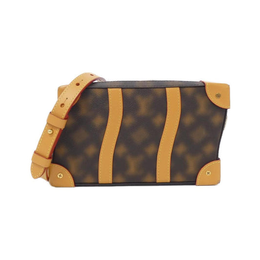 Louis Vuitton Marron Coated Canvas Shoulder Bag ()