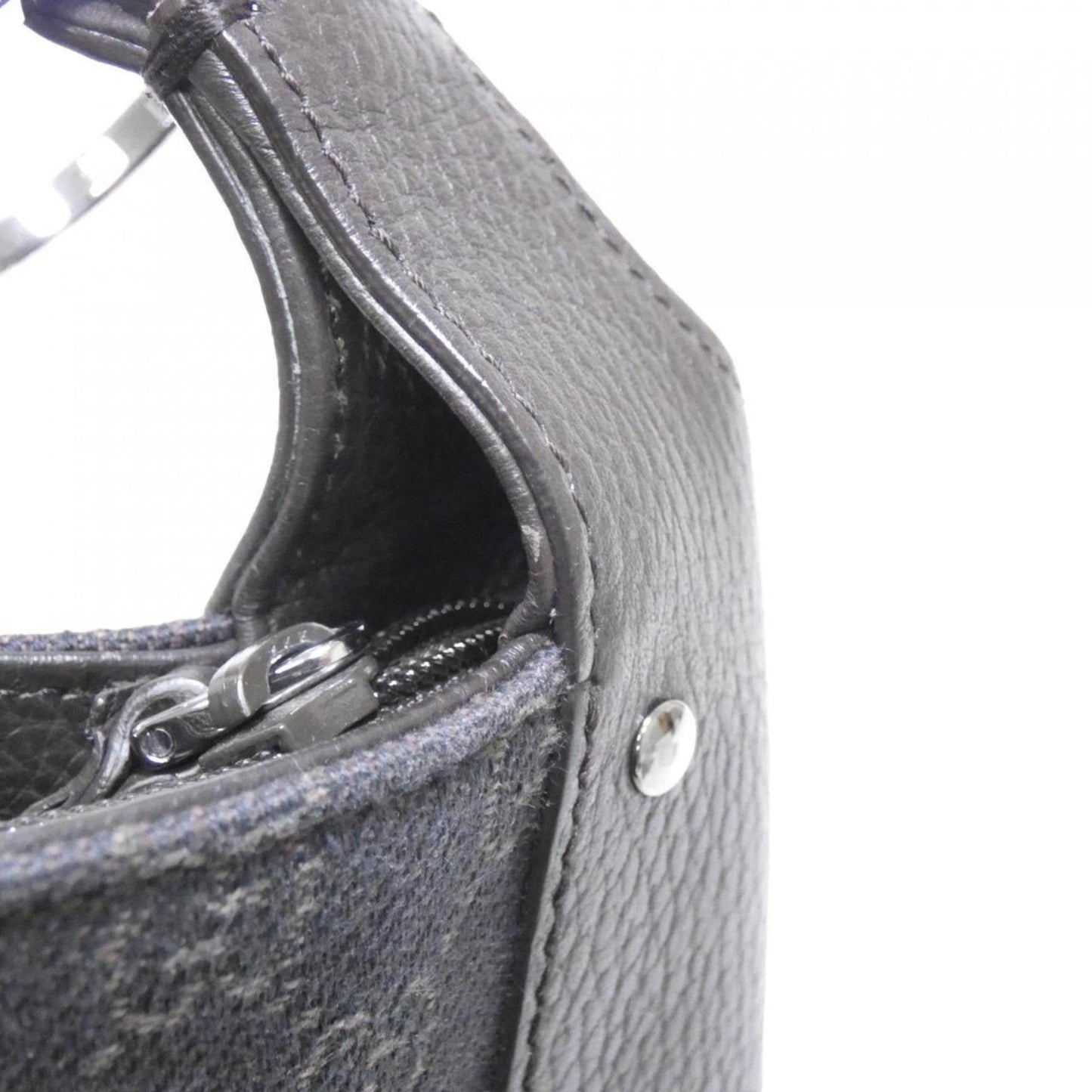 Gucci Brown Denim Handbag