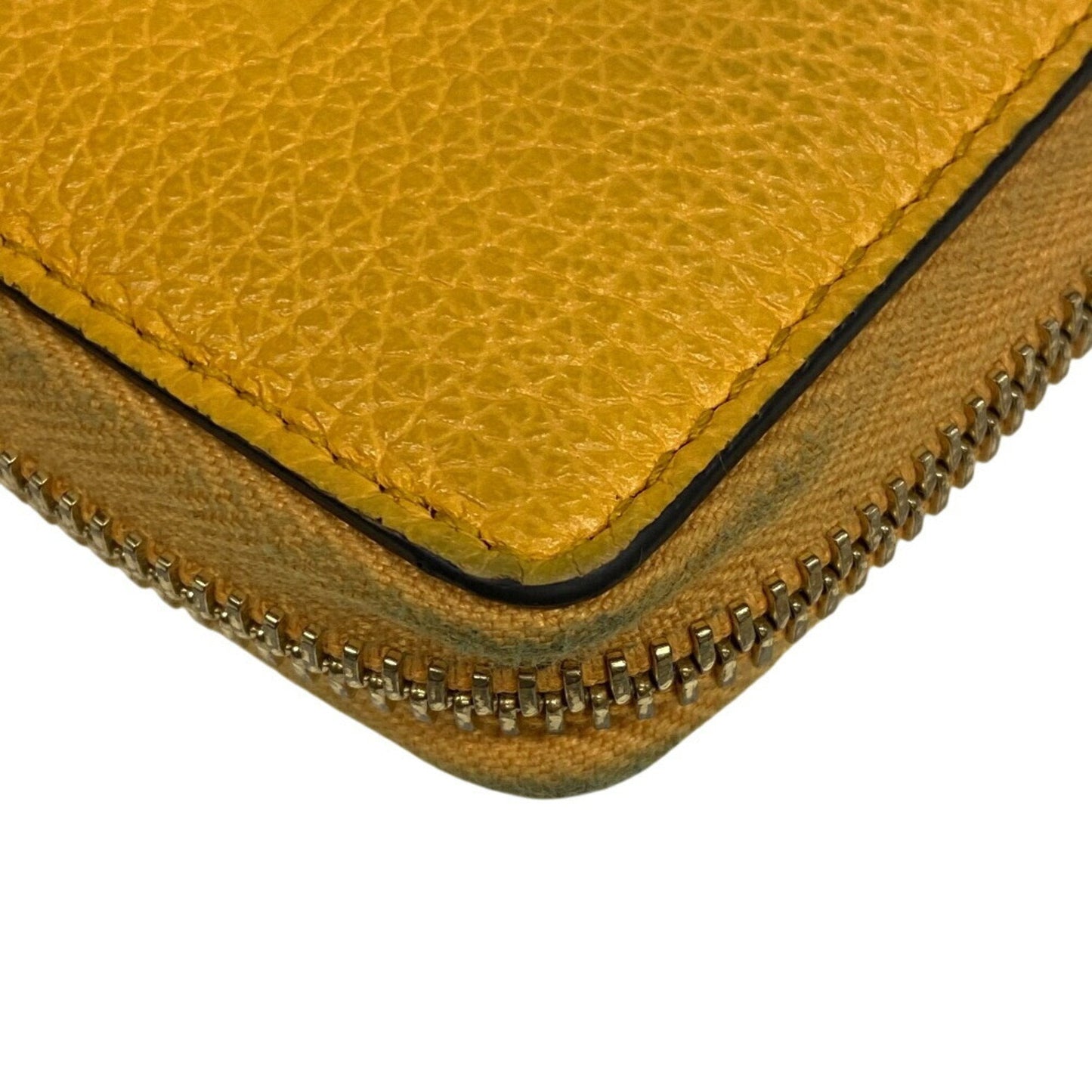 Gucci Yellow Leather Wallet (Bi-Fold)