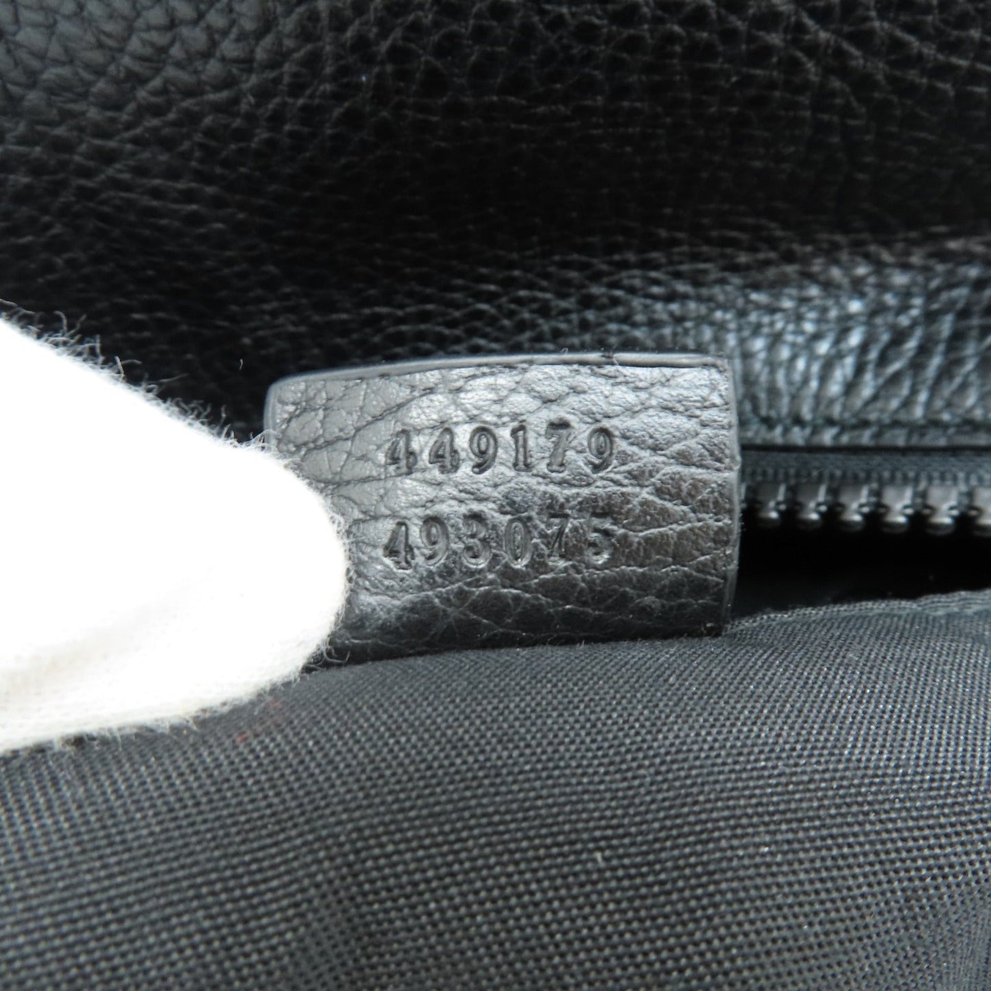 Gucci Black Nylon Tote Bag