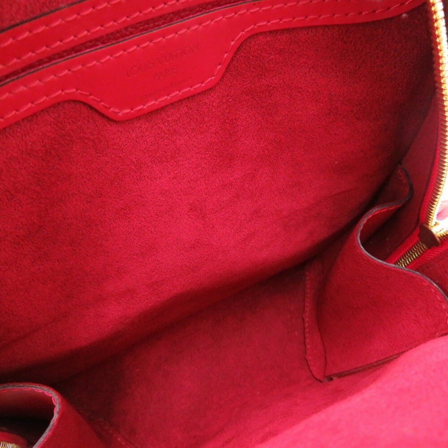 Louis Vuitton Epi Castilian Red Epi Leather Backpack