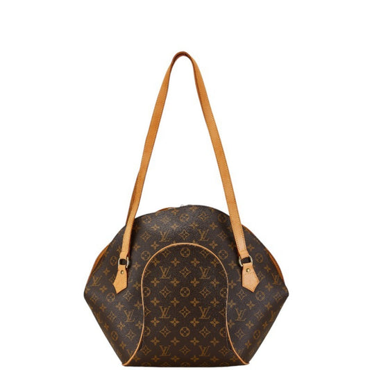 Louis Vuitton Brown Pvc Leather Shoulder Bag ()