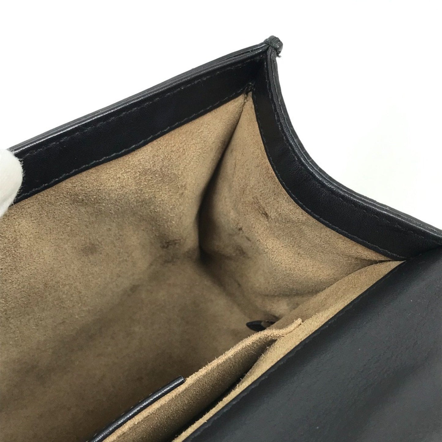 Gucci Black Leather Shoulder Bag