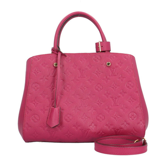 Louis Vuitton Aurore Pink Monogram Empreinte Shoulder Bag