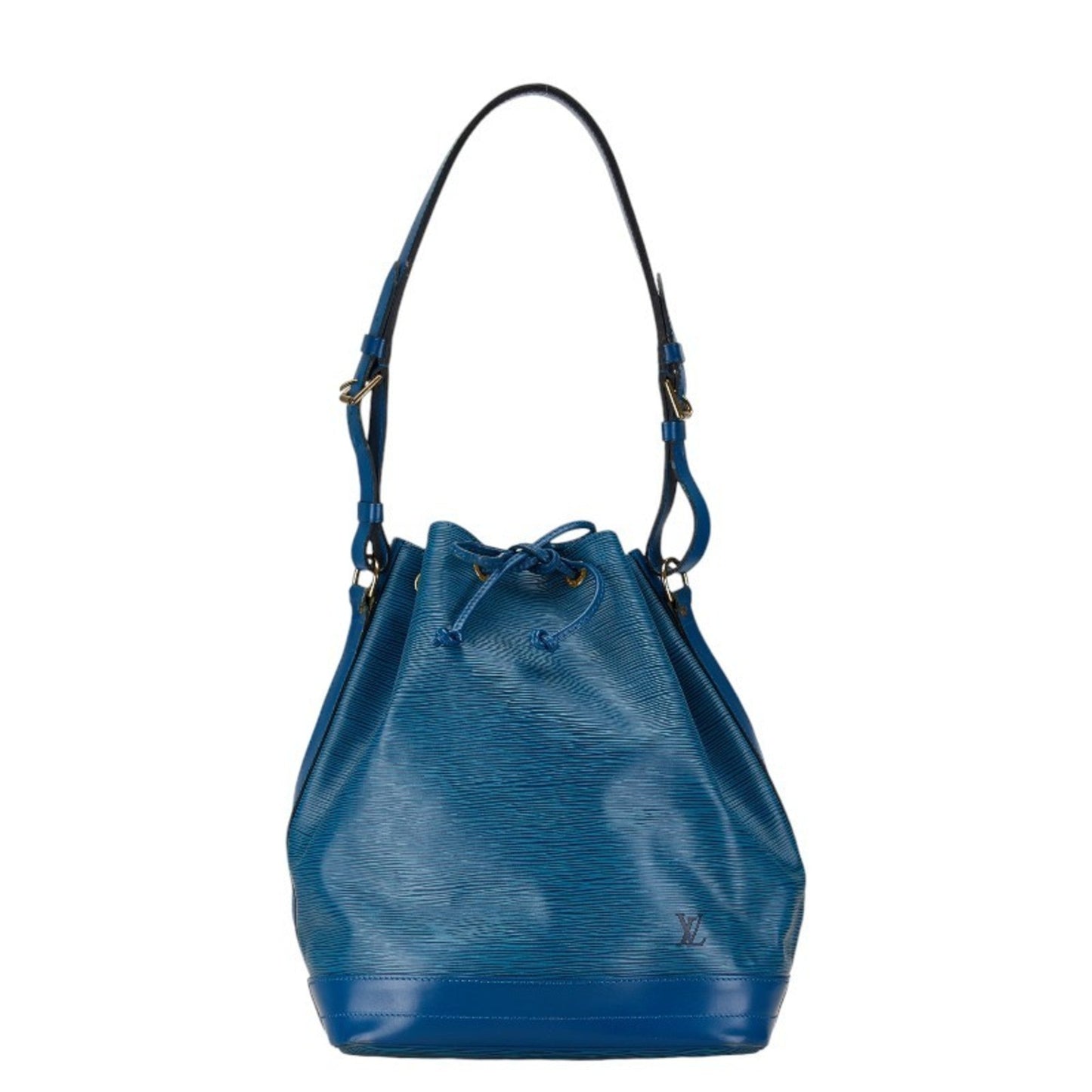 Louis Vuitton Epi Toledo Blue Leather Shoulder Bag ()