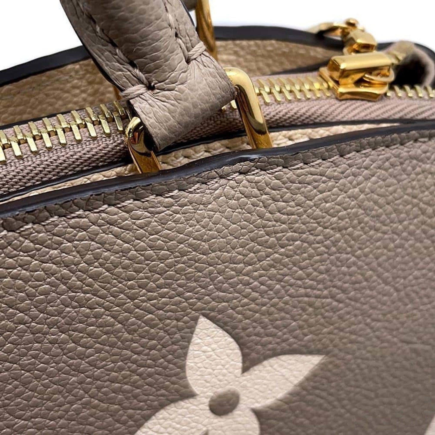 Louis Vuitton Tourterelle Monogram Empreinte Handbag Shoulder Bag
