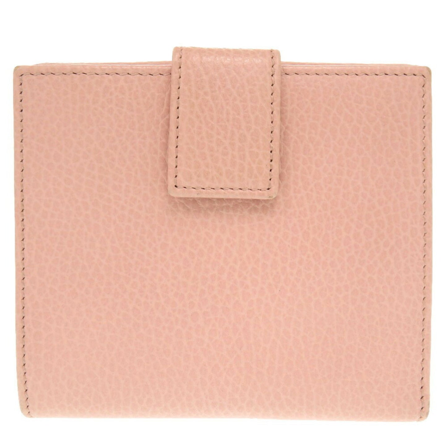 Gucci Pink Leather Wallet (Bi-Fold)