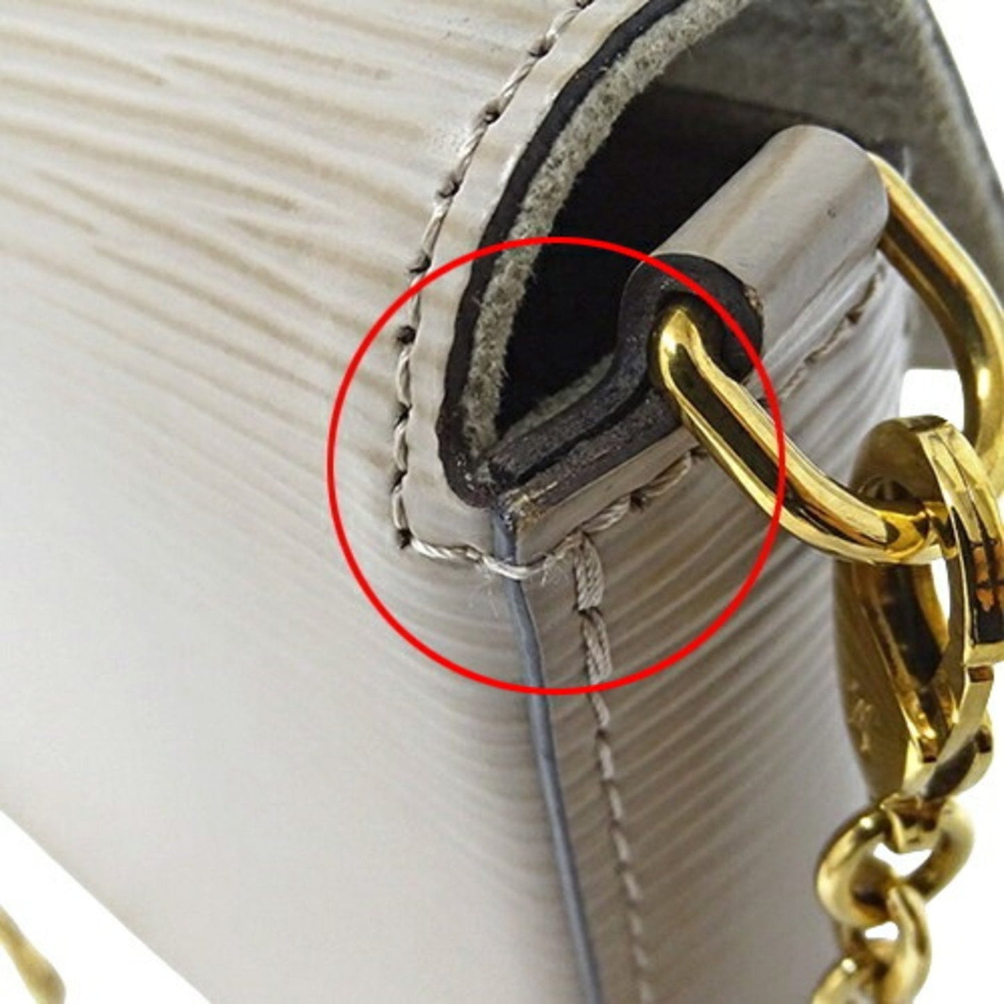 Louis Vuitton Galle Epi Leather Pochette Shoulder Bag