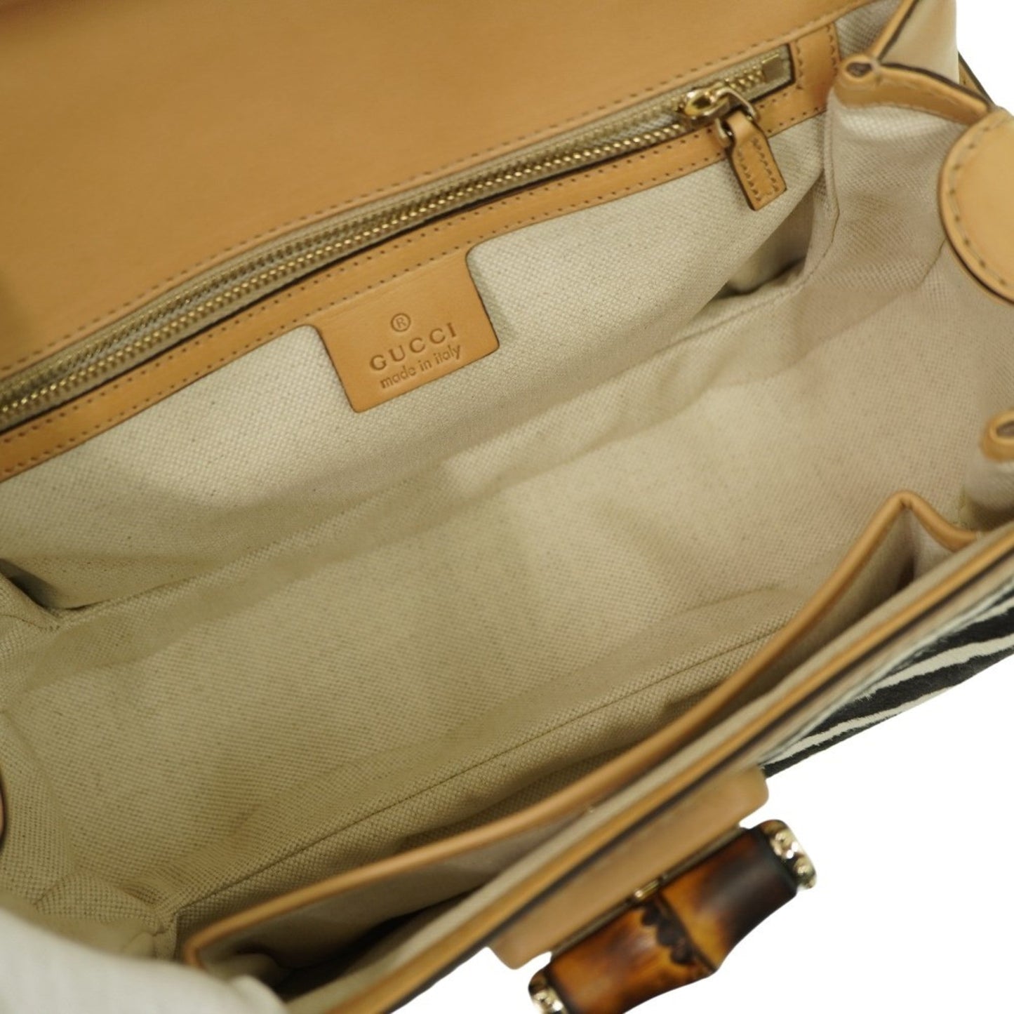 Gucci Beige Leather Handbag