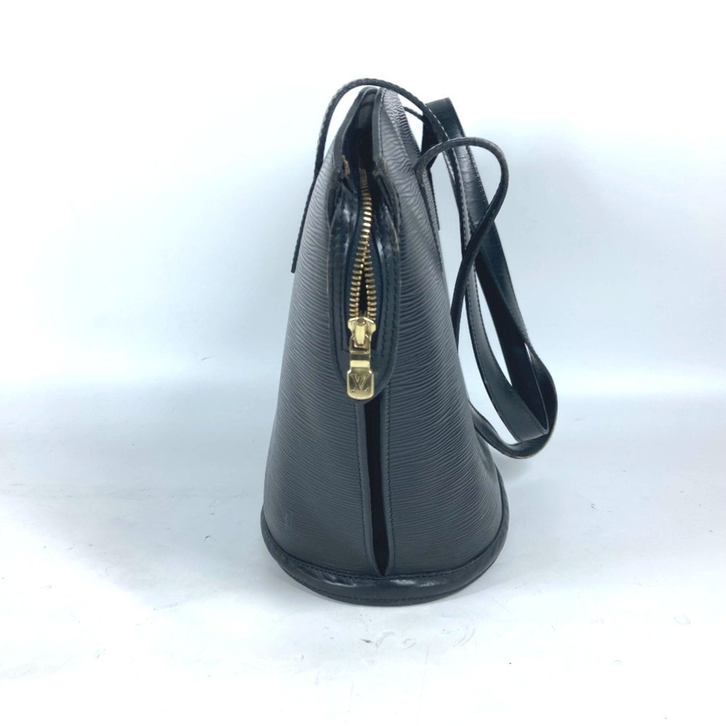Louis Vuitton Black Epi Leather Shoulder Bag Tote Bag