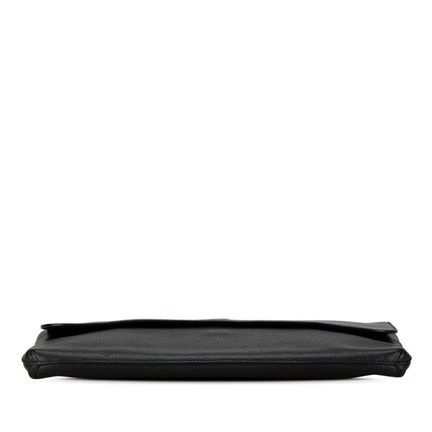 Gucci Black Leather Clutch Bag