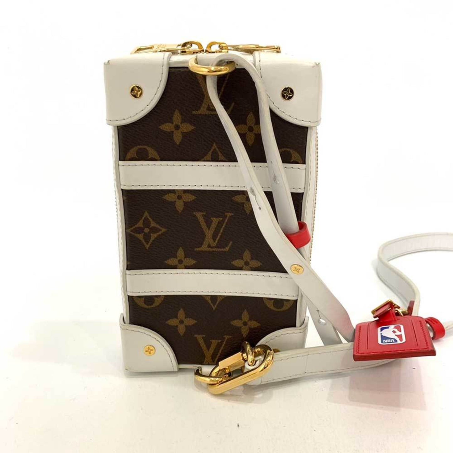 Louis Vuitton Monogram Brown White Monogram Shoulder Bag