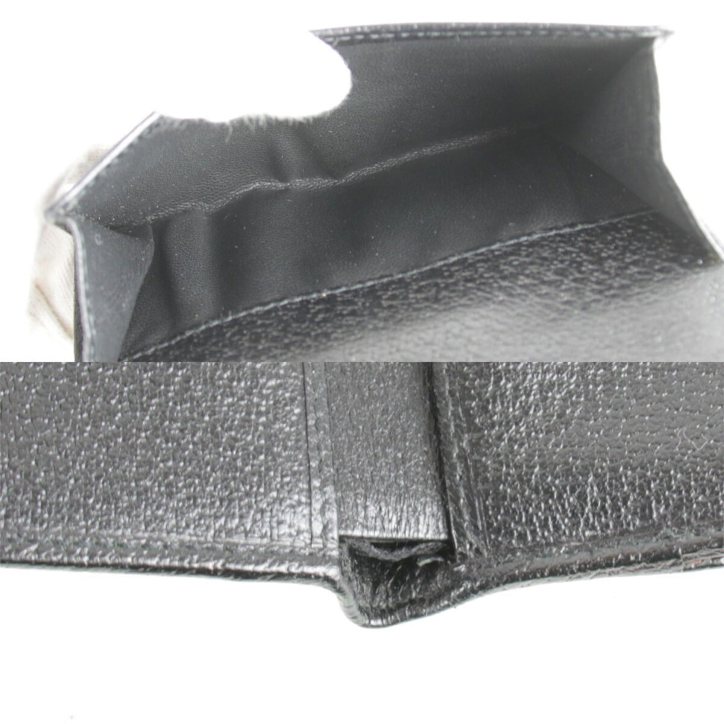 Gucci Black Leather Wallet (Bi-Fold)