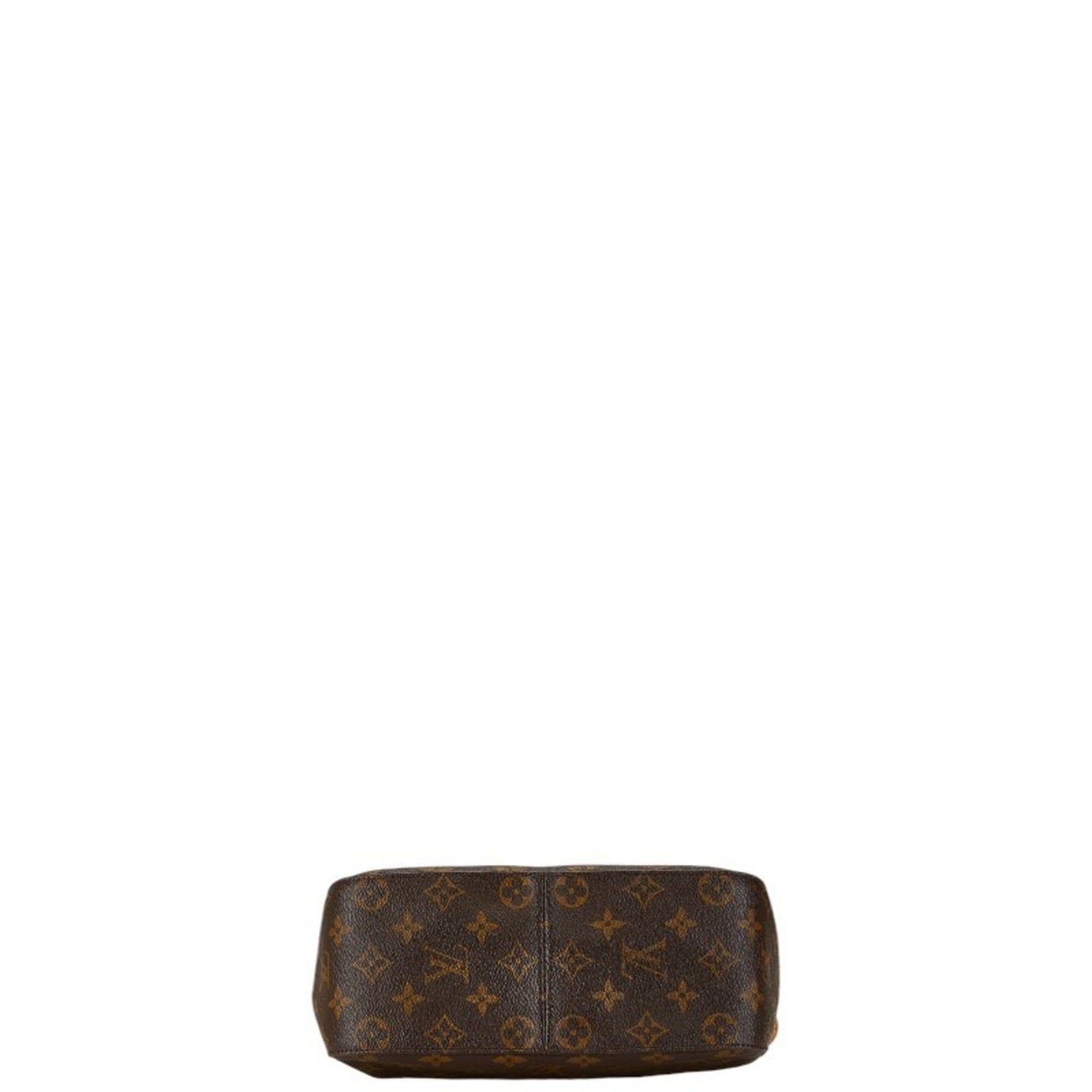 Louis Vuitton Brown Pvc Leather Handbag Shoulder Bag