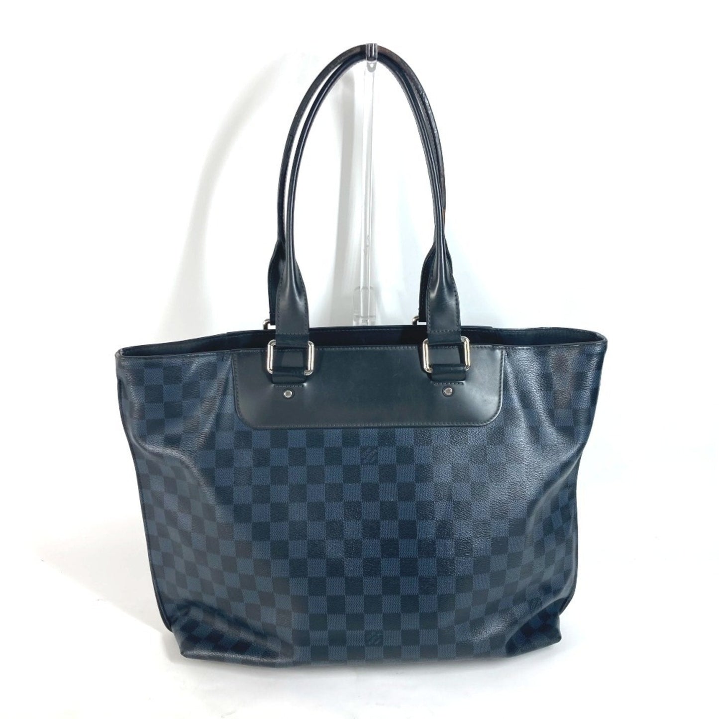 Louis Vuitton Navy Damier Canvas Shoulder Bag Tote Bag