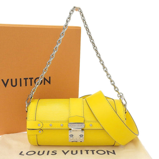 Louis Vuitton Epi Jaune Yellow Epi Leather Shoulder Bag ()