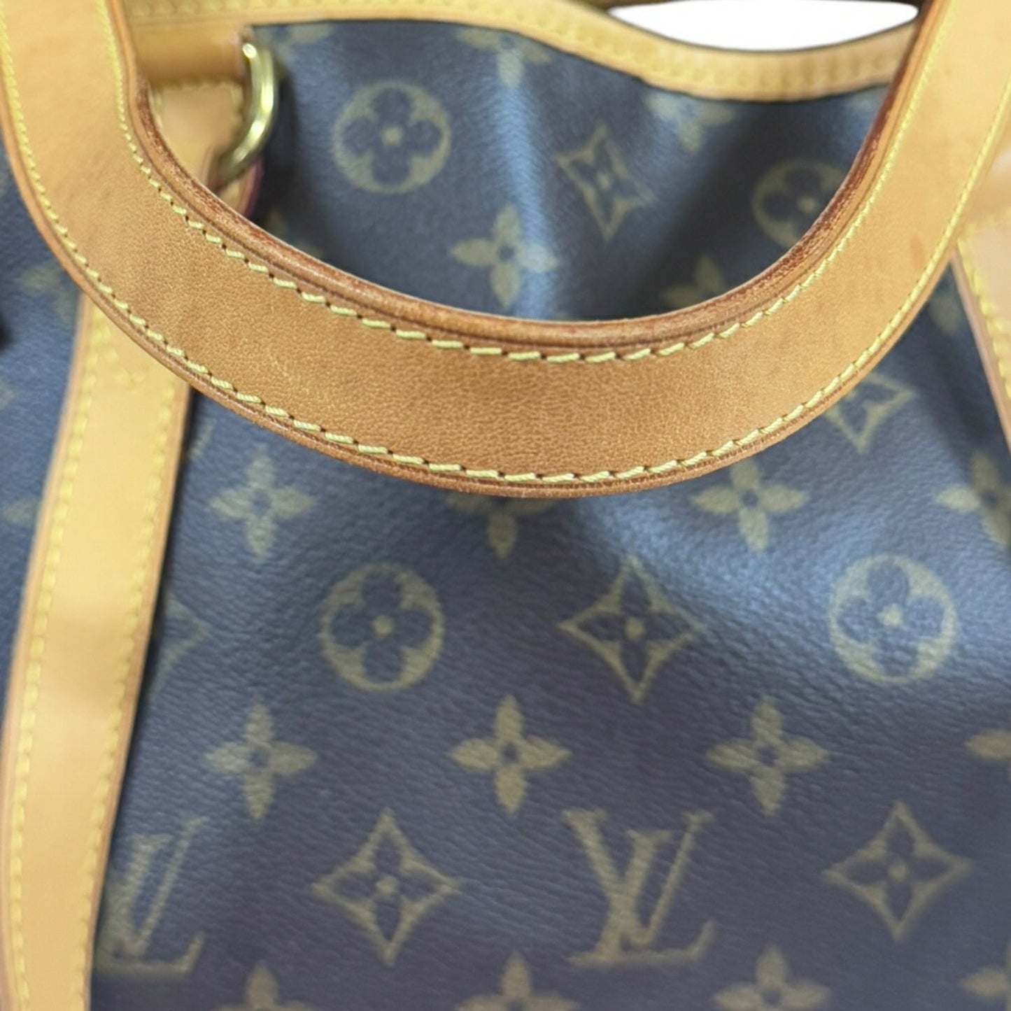 Louis Vuitton Brown Monogram Canvas Shoulder Bag