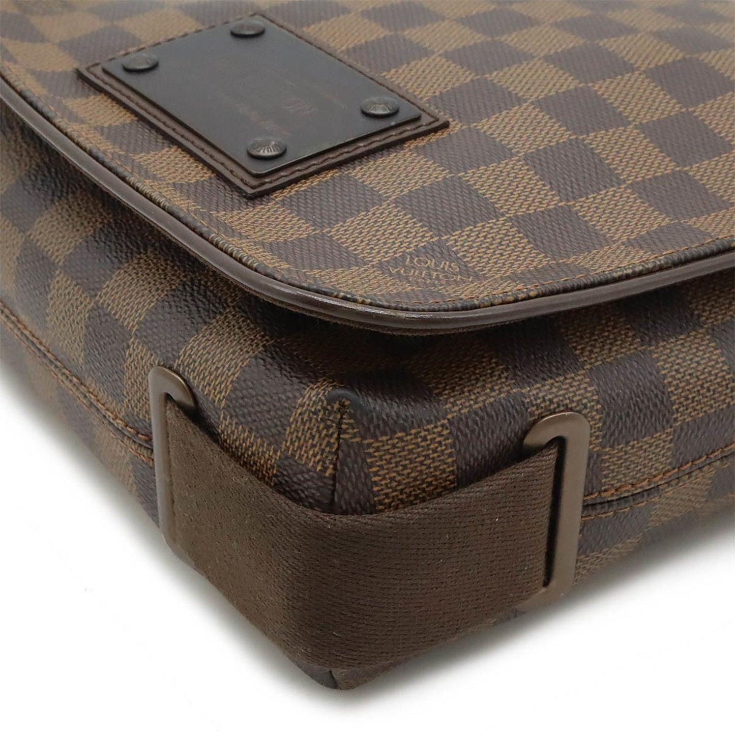 Louis Vuitton Brown Pvc Shoulder Bag