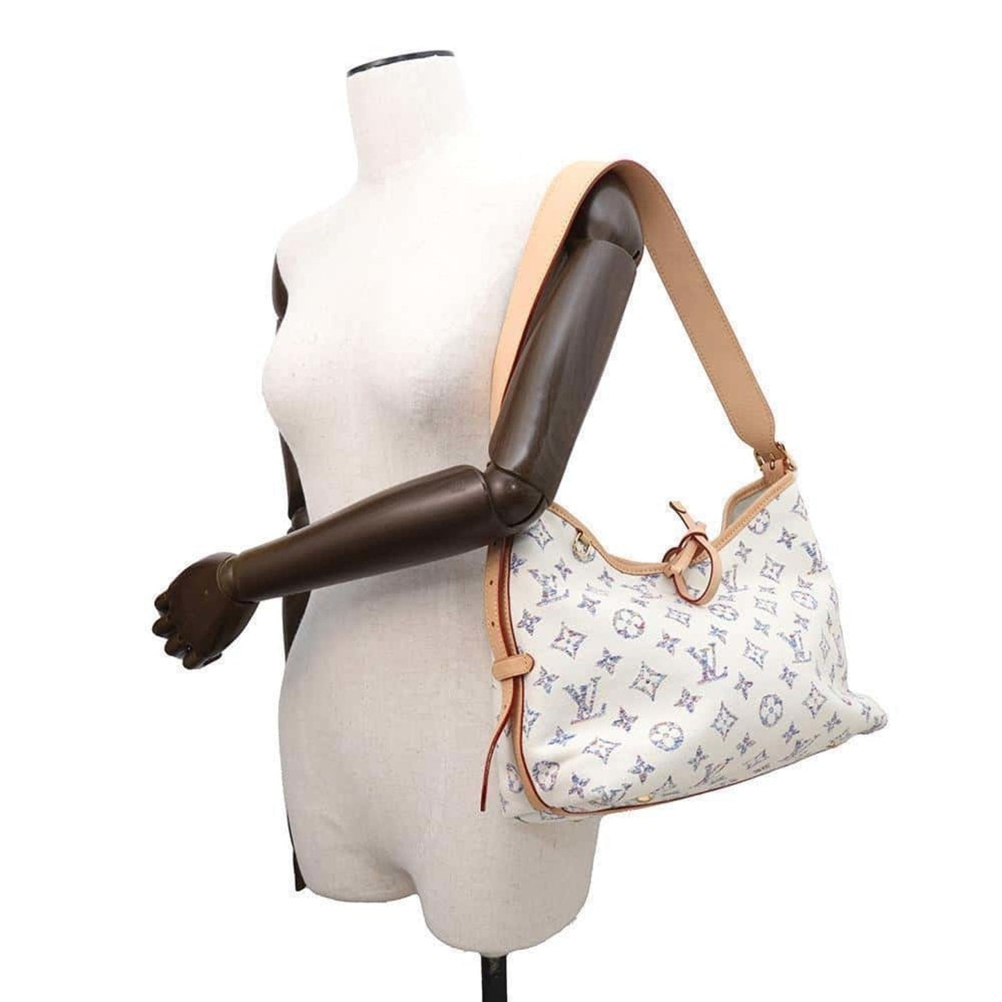 Louis Vuitton Multi-Color Off-White Monogram Jacquard Pouch Shoulder Bag
