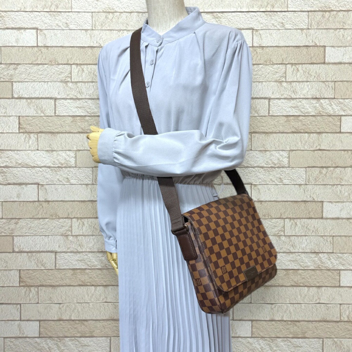 Louis Vuitton Brown Damier Canvas Damier Canvas Shoulder Bag