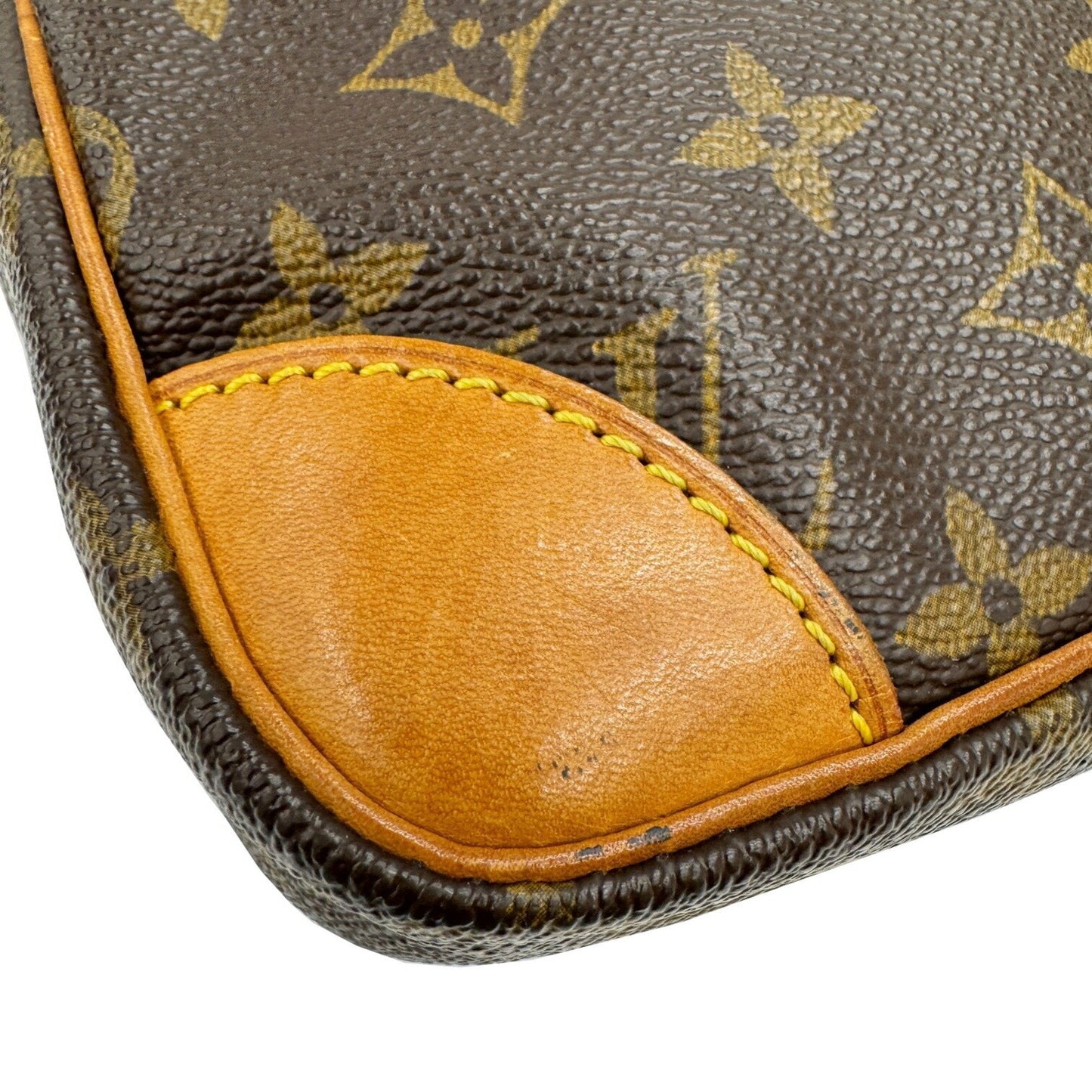 Louis Vuitton Brown Monogram Leather Pvc Shoulder Bag