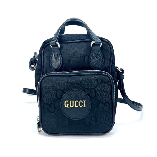 Gucci Black Cloth Shoulder Bag ()