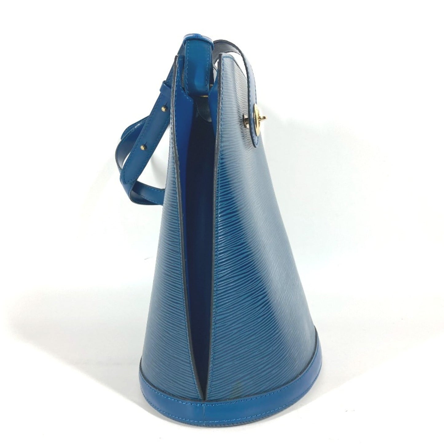 Louis Vuitton Blue Toledo Blue Epi Leather Shoulder Bag