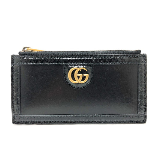 Gucci Black Leather Coin Purse/Coin Case ()