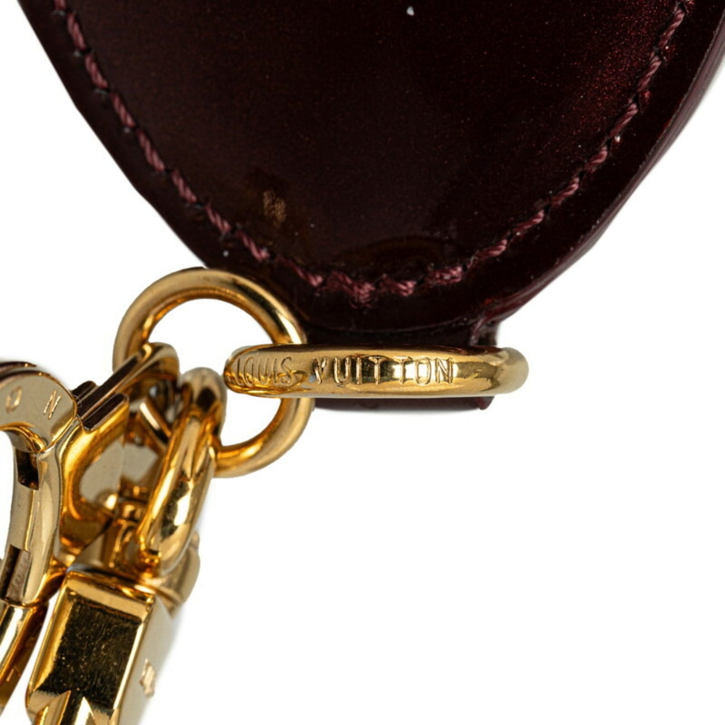 Louis Vuitton Vernis Amarante Purple Patent Leather Shoulder Bag