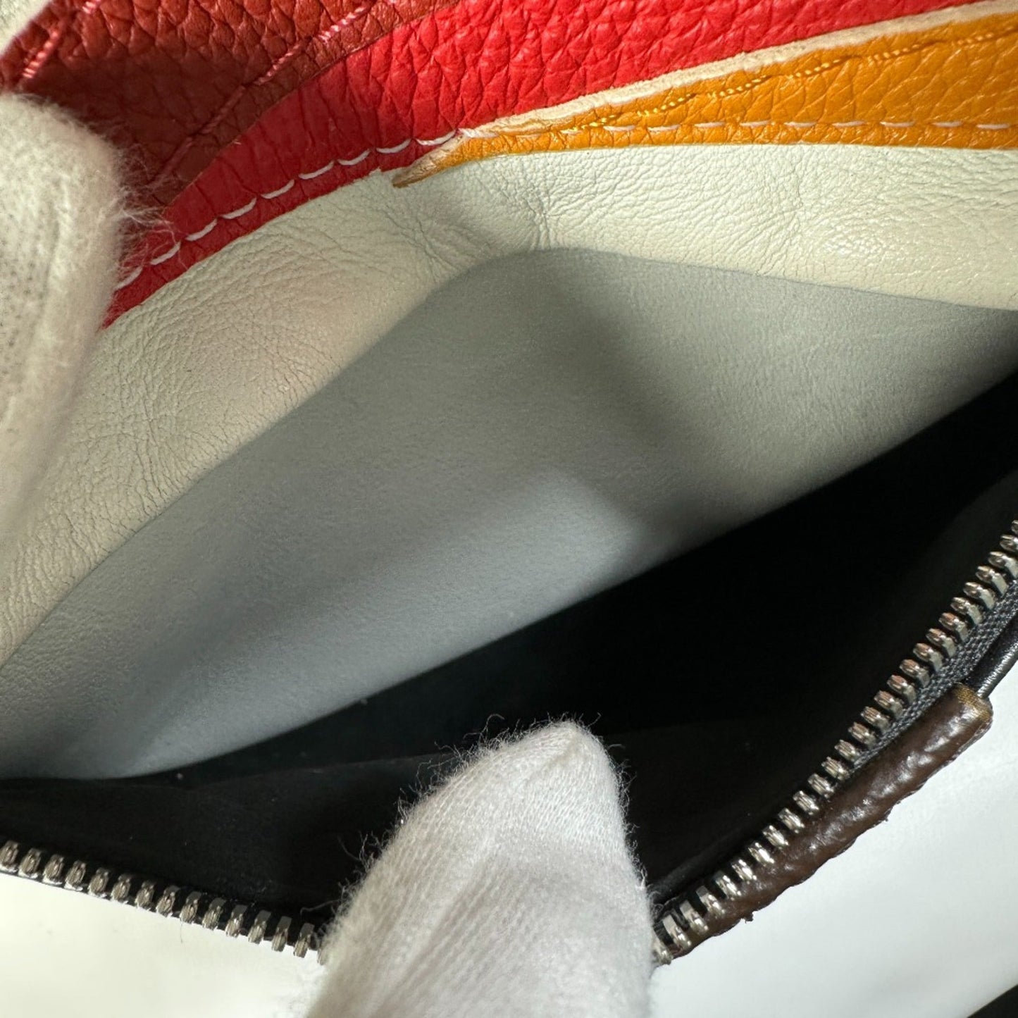 Louis Vuitton White Leather Backpack
