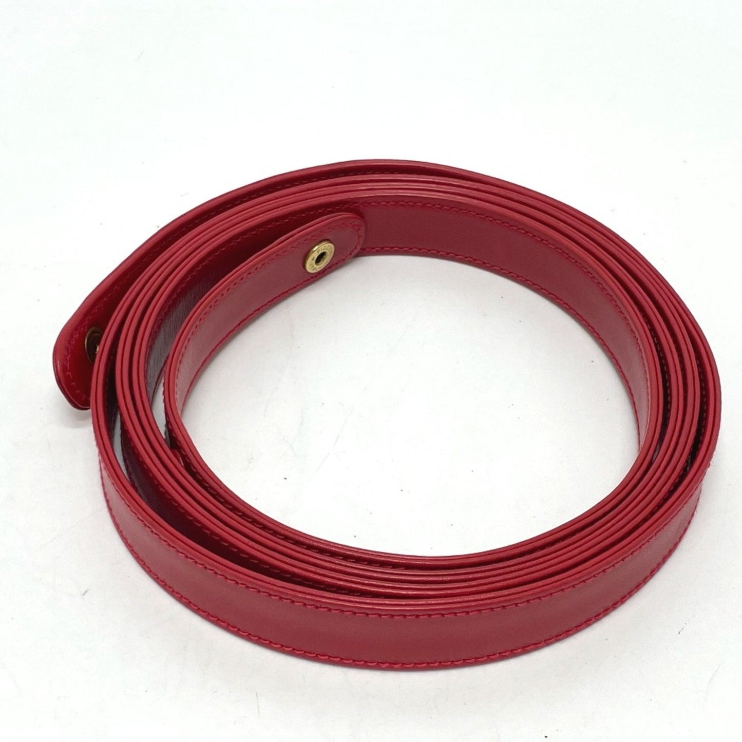 Gucci Red Leather Shoulder Bag