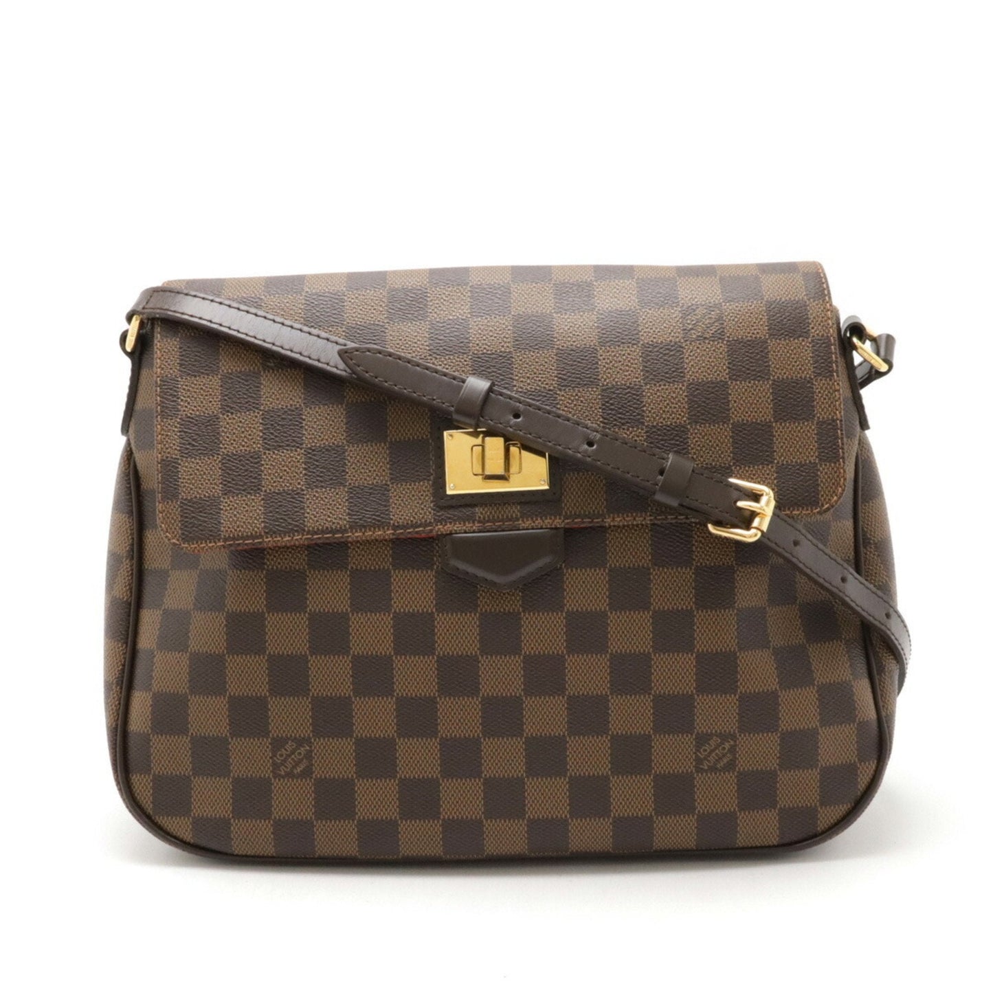 Louis Vuitton Brown Pvc Shoulder Bag ()