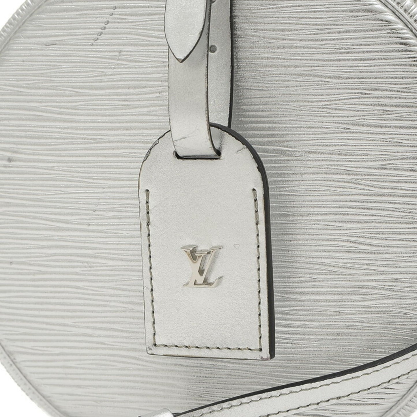 Louis Vuitton Silver Epi Leather Handbag Shoulder Bag