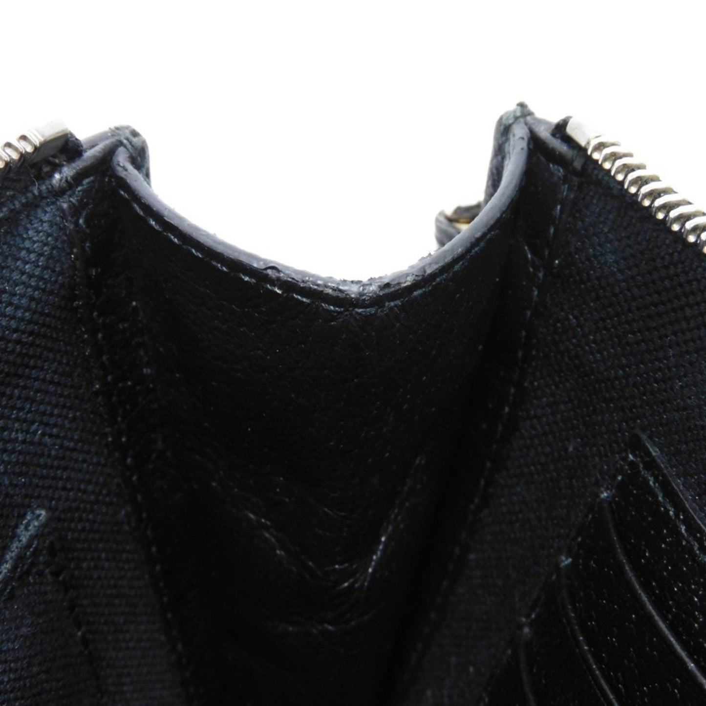 Gucci Black Multi-Color Canvas Leather Clutch Bag Pouch
