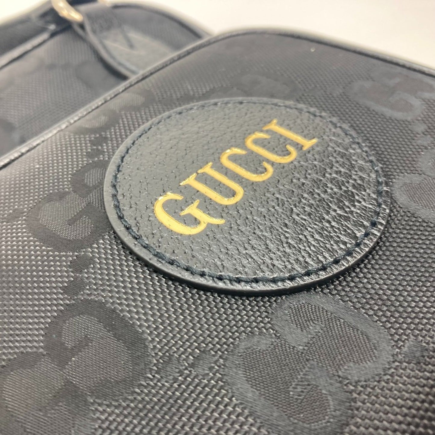Gucci Black Cloth Shoulder Bag