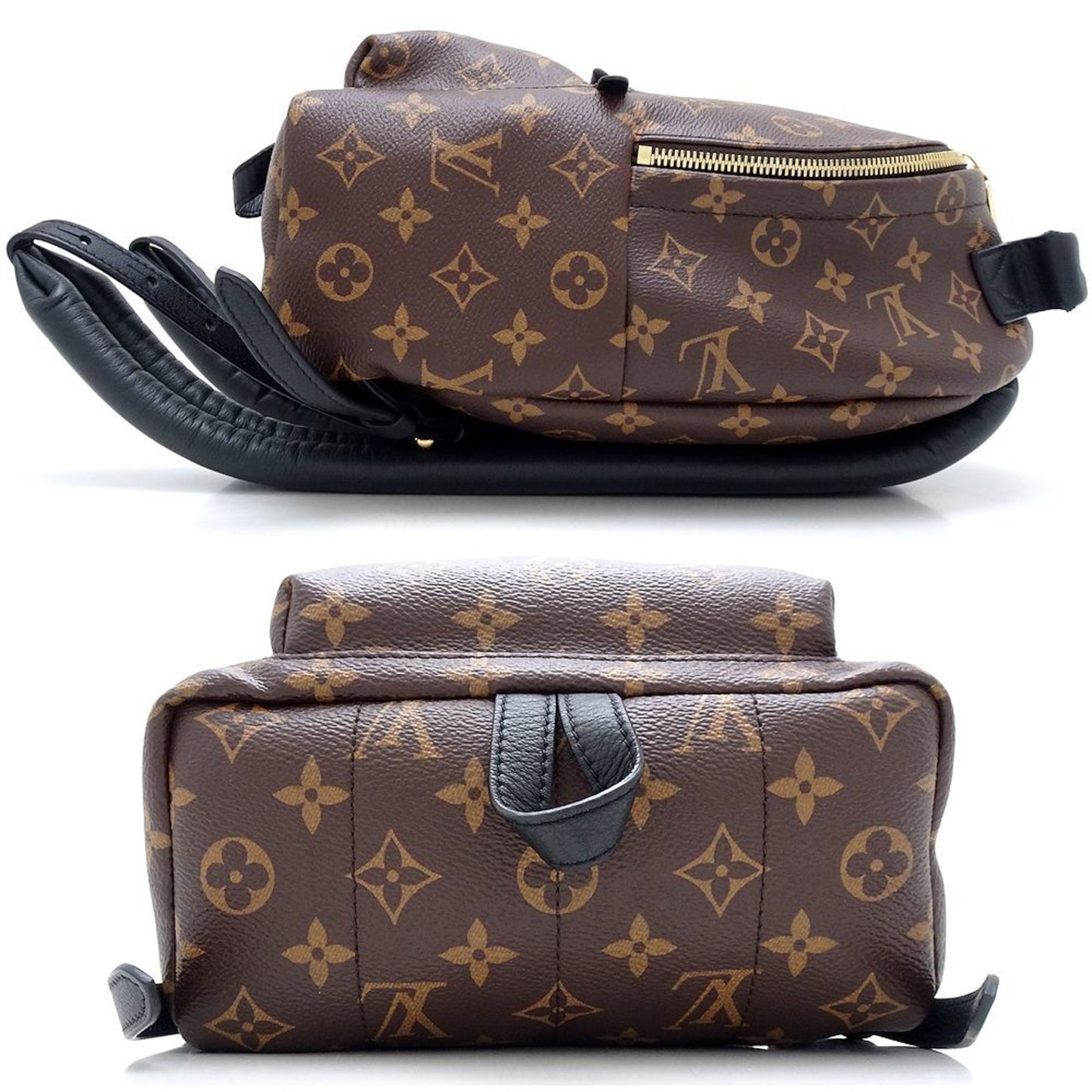 Louis Vuitton Brown Canvas Backpack