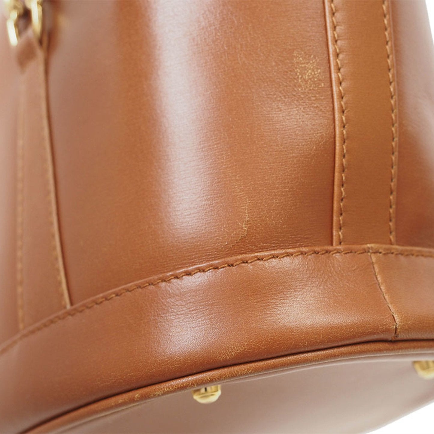 Gucci Brown Leather Tote Bag