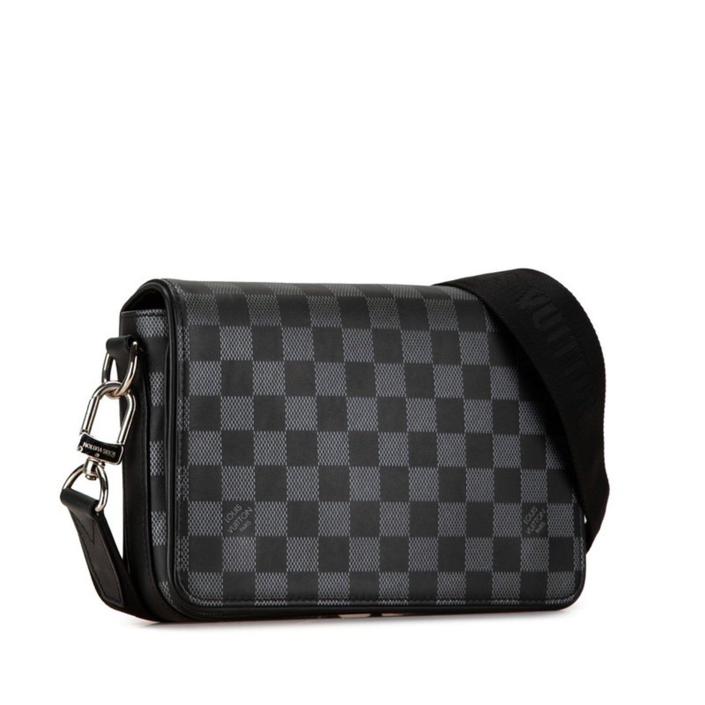 Louis Vuitton Black Pvc Leather Shoulder Bag