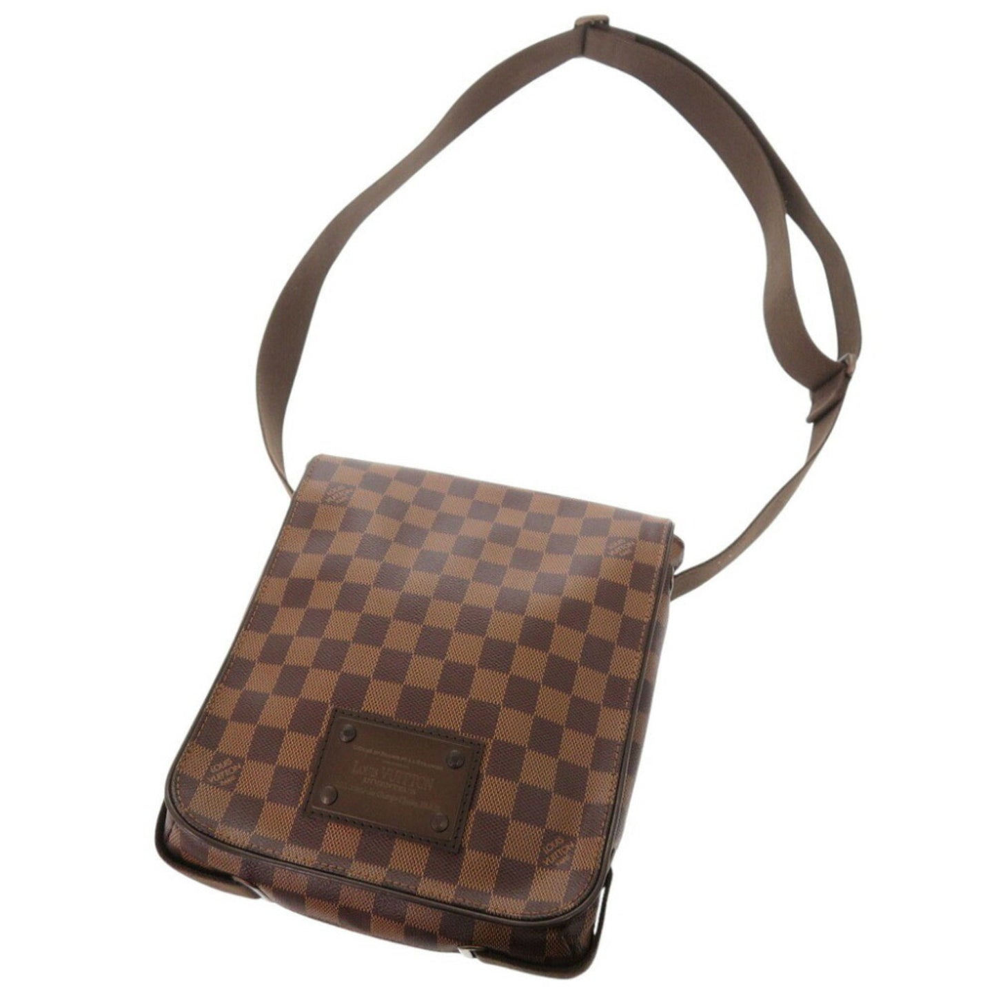 Louis Vuitton Ebene Damier Canvas Shoulder Bag