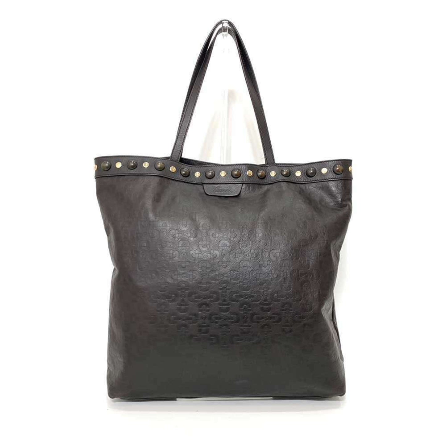 Gucci Brown Leather Handbag ()