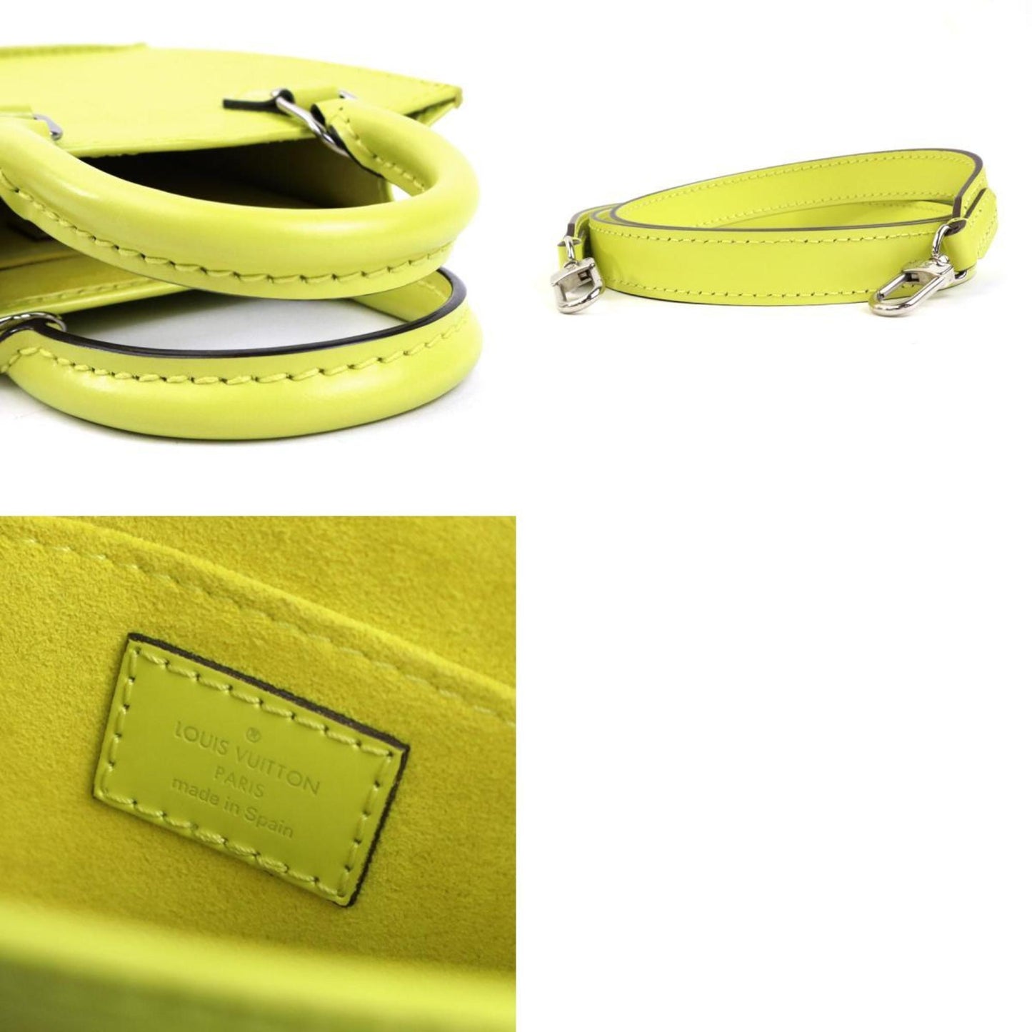 Louis Vuitton Yellow Epi Leather Handbag Shoulder Bag