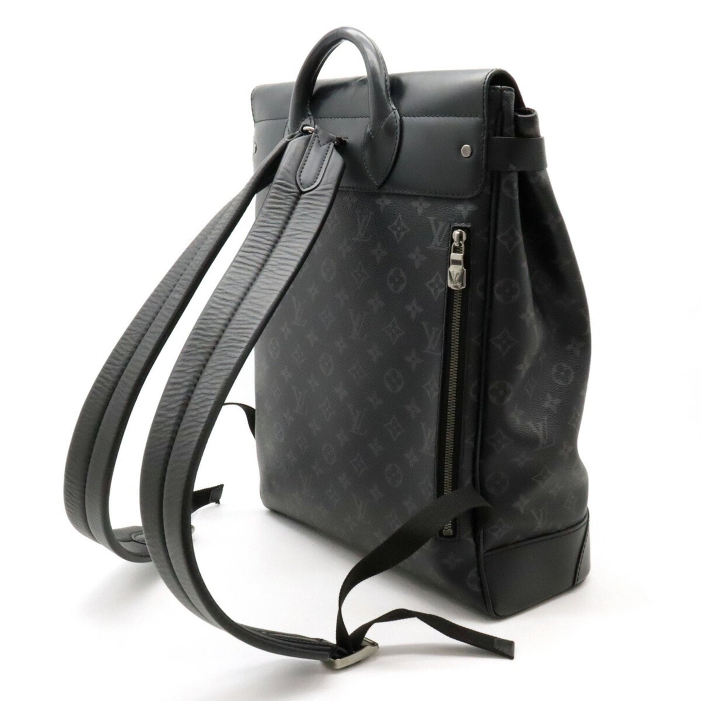 Louis Vuitton Black Monogram Eclipse Canvas Leather Backpack