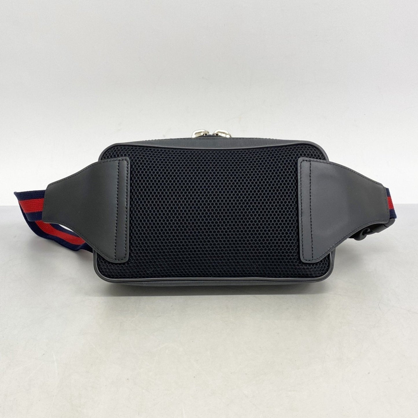 Gucci Black Pvc Fanny Pack
