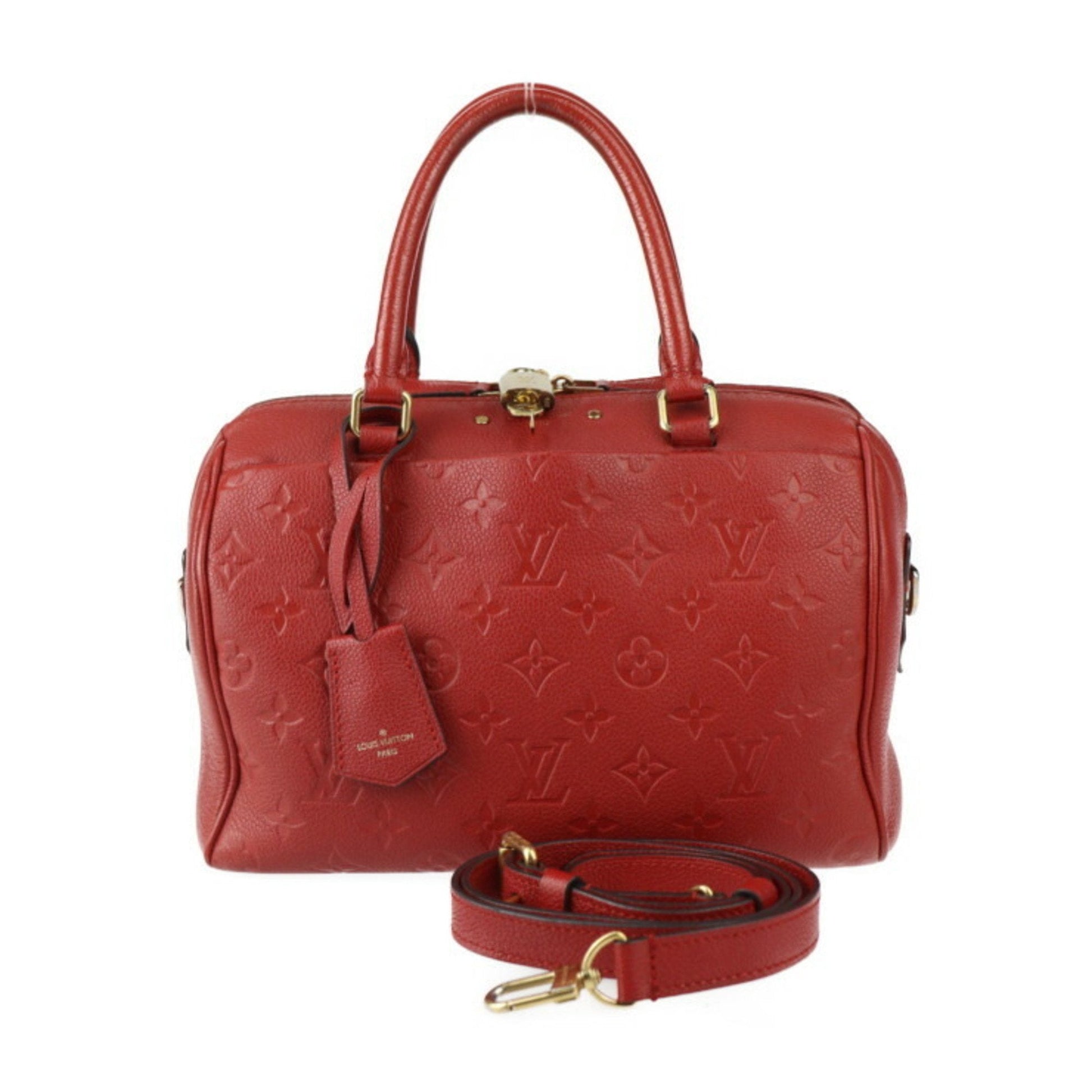 Louis Vuitton Cerise Monogram Empreinte Handbag Shoulder Bag Tote Bag ()