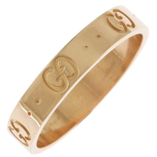 Gucci Icon Gold Pink Gold Pink Gold (18K) Band Ring ()