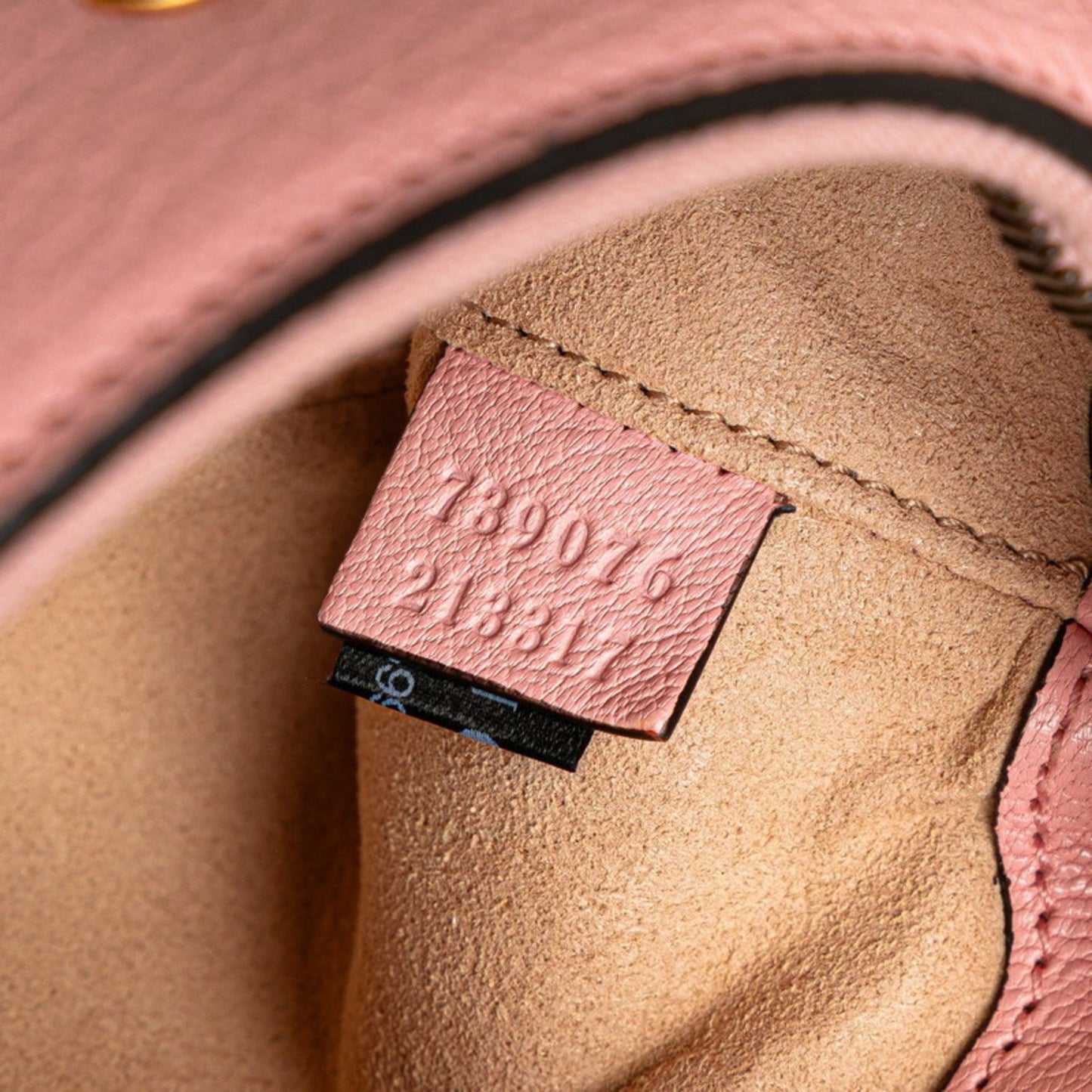 Gucci Pink Leather Shoulder Bag