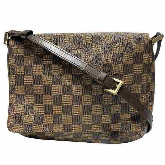 Louis Vuitton Damier Brown Damier Canvas Shoulder Bag ()