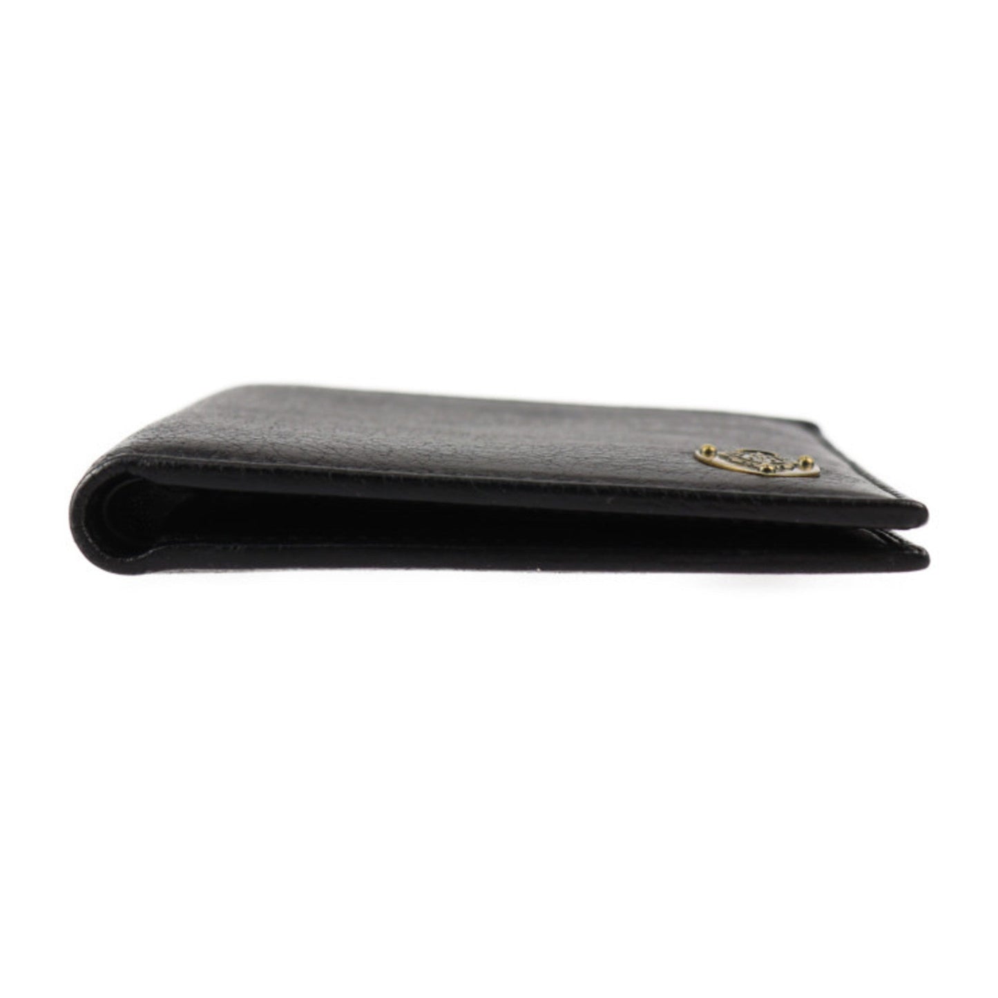 Gucci Black Leather Bill Wallet (Bi-Fold)