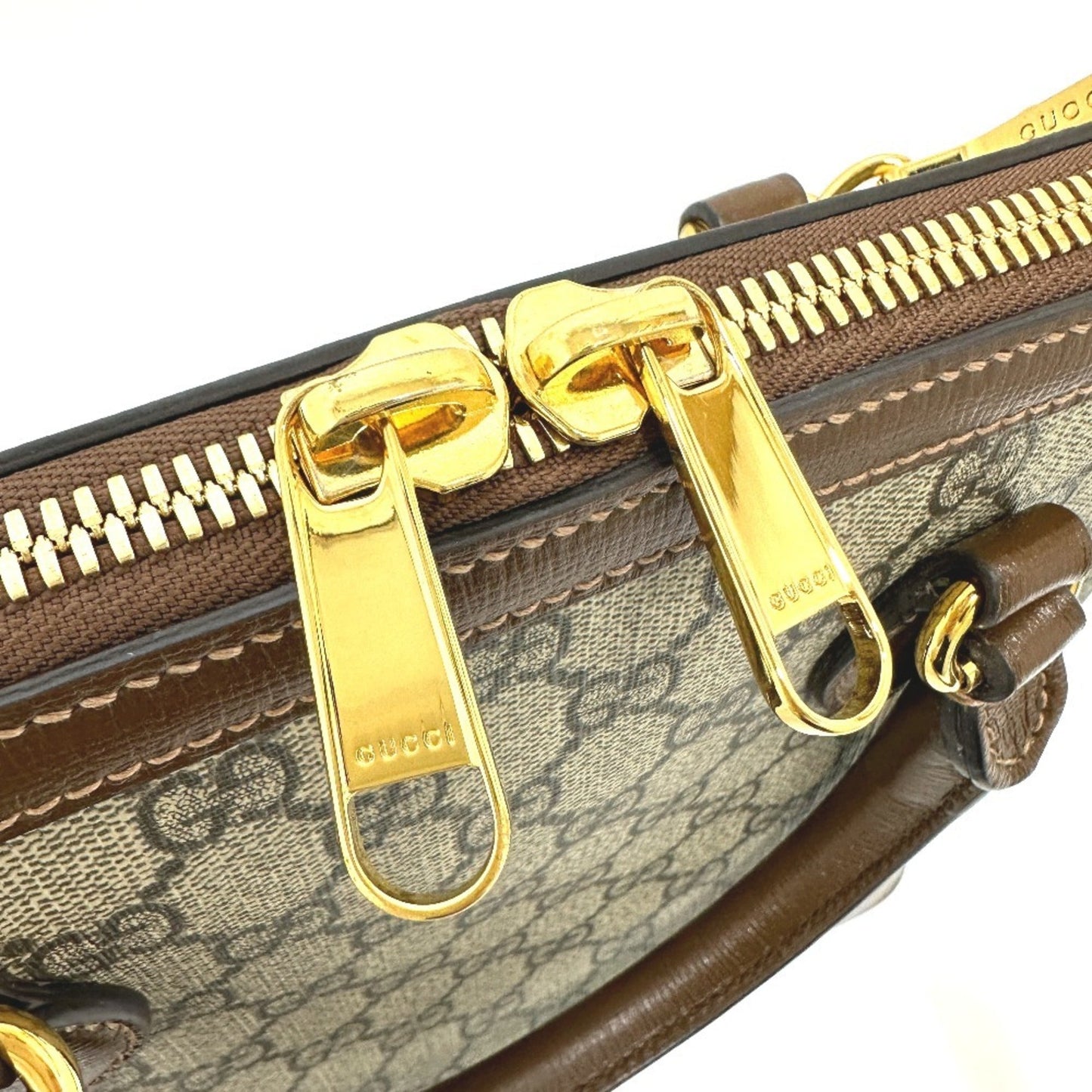 Gucci Brown Gg Supreme Handbag Shoulder Bag